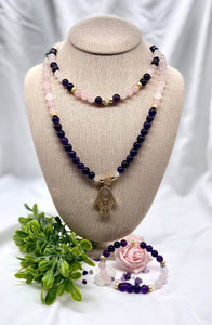 Women's Intuitive Healing Bracelet and Necklace Set