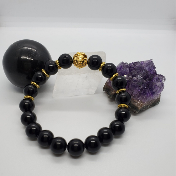 Men's Protection Lion Head Bracelet