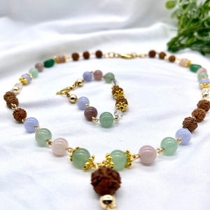Women's Healing Enlightened Necklace and Bracelet Set